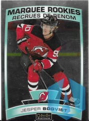 2019-20 OPC Platinum Jesper Boqvist Marquee ROOKIE RC #187-Devils